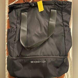 Beyond Yoga Black Backpack